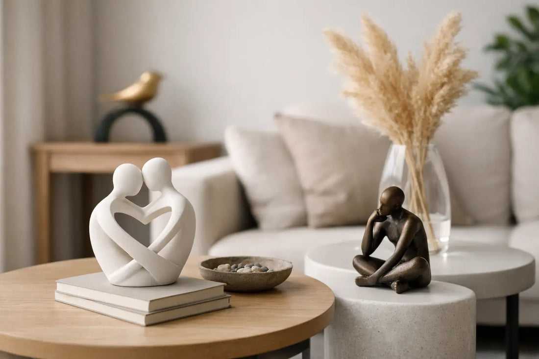 Cómo decorar con escultura pequeña en casa