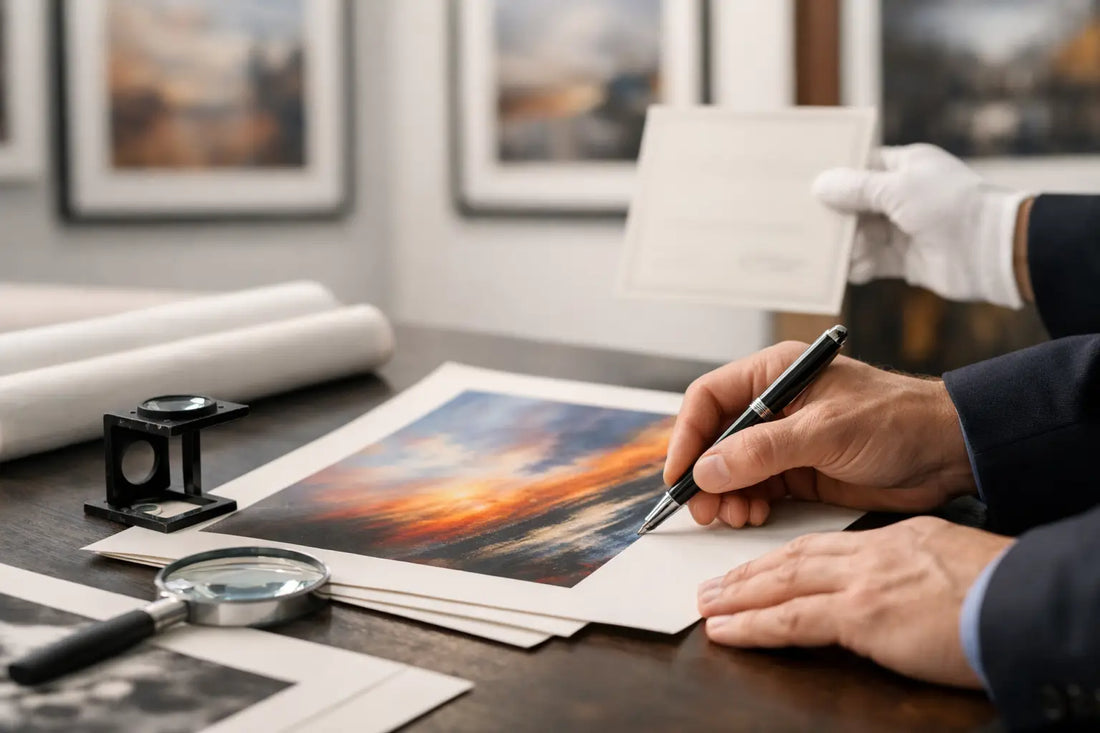 Cómo elegir obra gráfica firmada con confianza