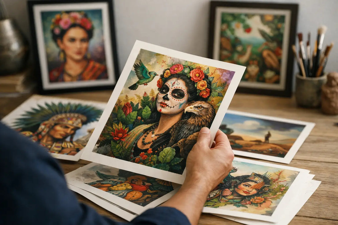 Cómo elegir dibujos originales de artistas mexicanos