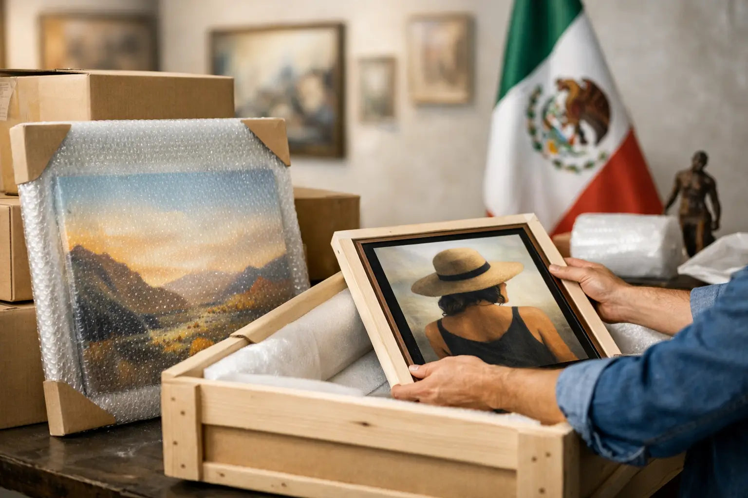Envíos de arte en México para comprar con confianza
