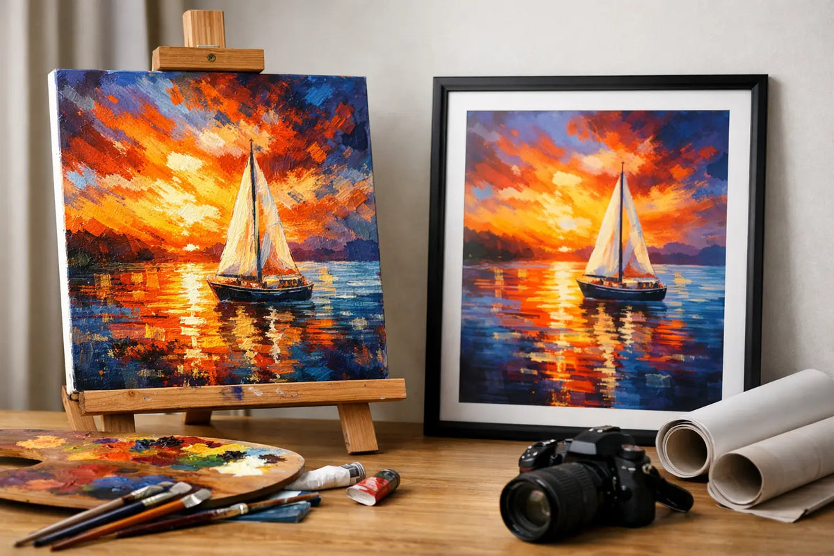 Arte original versus póster, ¿cuál elegir?