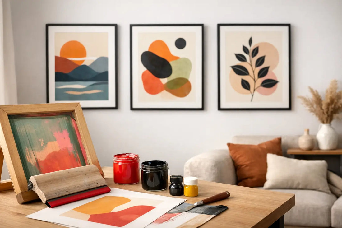 Serigrafías artísticas para decorar con intención