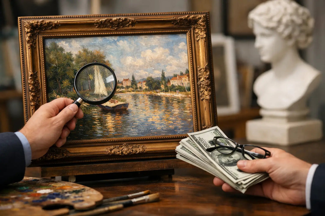 Qué determina el valor de una pintura