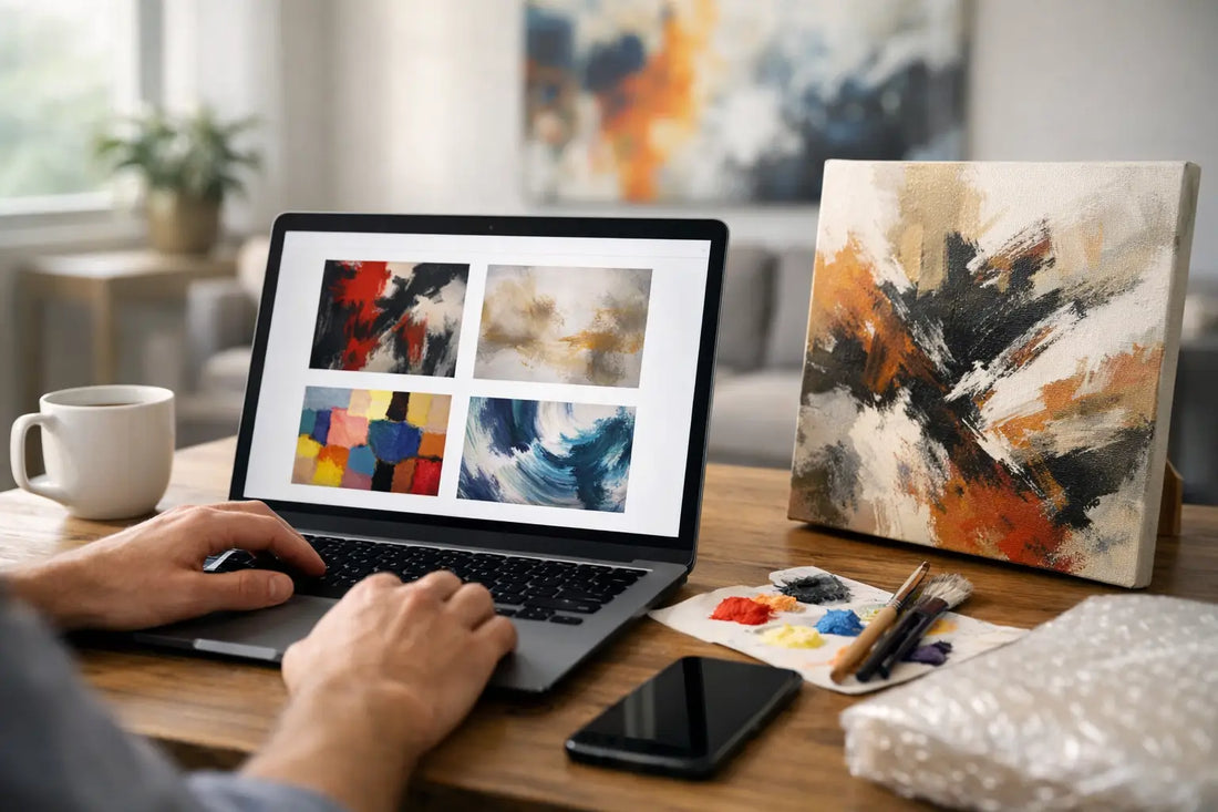 Cómo comprar pintura contemporánea online