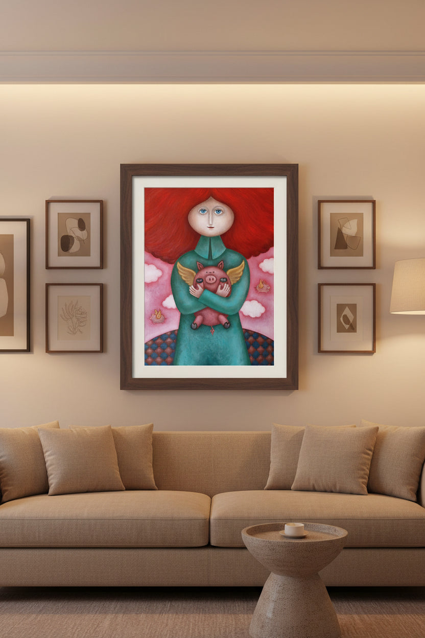 La cazadora de cerditos