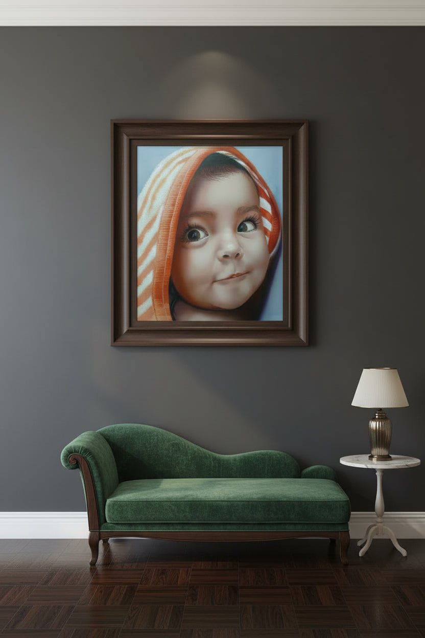 Retrato al óleo