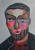 Retrato de hombre con barba